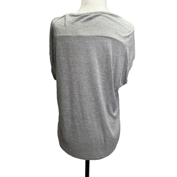 Vince Grey Short Raglan Sleeve T-shirt Top size XS - Picture 7 of 11